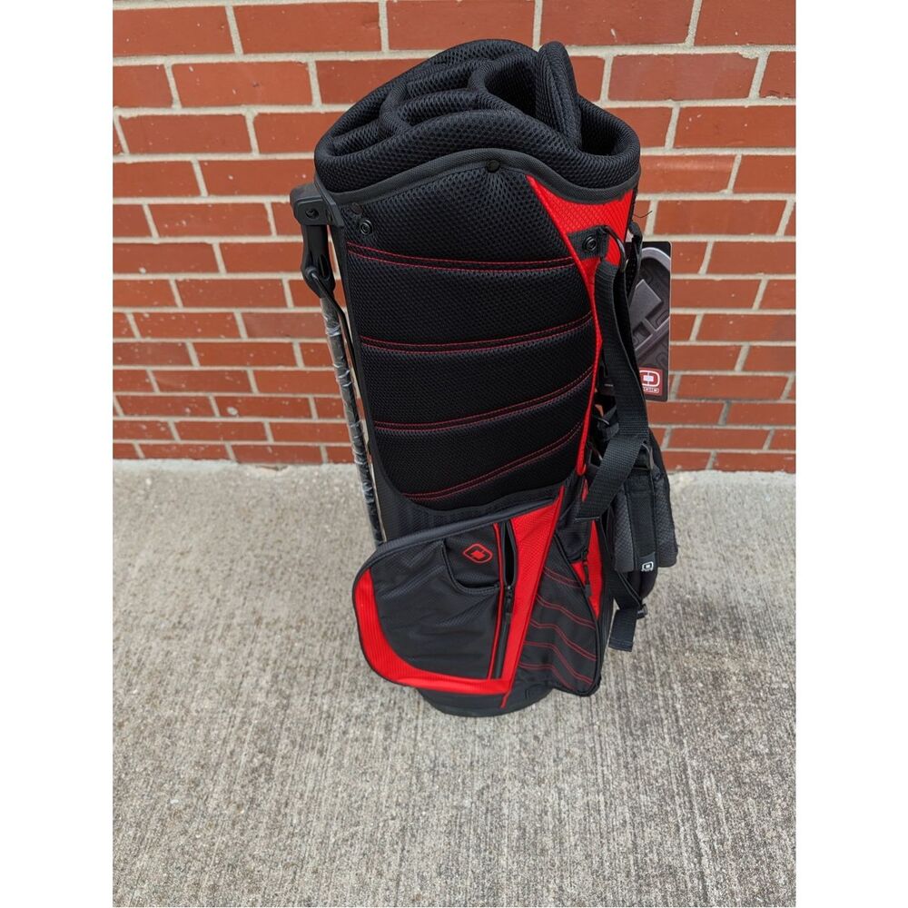 OGIO Press Xtra Light Stand Bag Black red 7 Way New